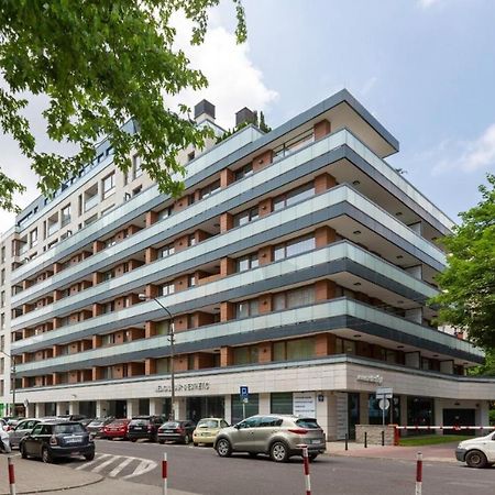 Modern Apartment With Pool Near Golden Terraces Warsaw Exterior photo